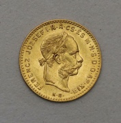 Zlatý Čtyřzlatník FJ I. 1885 KB - Super Stav!