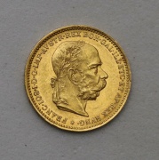 Zlatá Dvacetikoruna Františka Josefa 1893 bz
