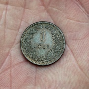 1 Krejcar Františka Josefa I. 1881 bz