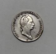 Stříbrný Tolar Františka I.(II.) 1826 G - Vzácný!