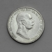 5 Corona Fratiška Josefa I. 1908 bz - Jubilejní!