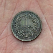 1 Krejcar Františka Josefa I. 1882 KB