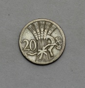 20 Haléř 1925 Československo - Vzácný!