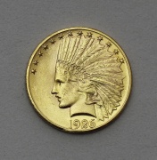 Zlatý 10 Dollar 1926 P - Indian Head!