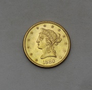 Zlatý 10 Dollar 1880 S - Coronet Head