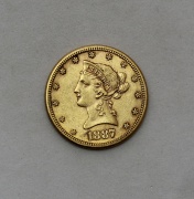 Zlatý 10 Dollar 1887 S - Coronet Head
