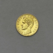 Zlatá 10 Mark 1893 D - Otto I. - Bavorsko - R!