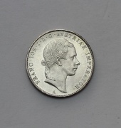 Konvenční Tolar Františka Josefa I. 1852 A - TOP KUS!