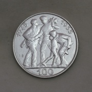 100 Kčs 1955 - Desáte Výročí Osvobození ČSR - Varianta!