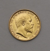 Zlatý 1/2 Sovereign / Půl Libra 1906 - Edward VII.