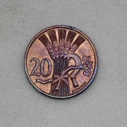 20 Haléř 1947 Československo - Velmi Vzácný!