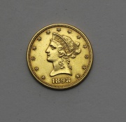 Zlatý 10 Dollar 1898 - Coronet Head