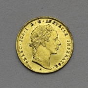 Dukát Františka Josefa 1855 A - Patina!