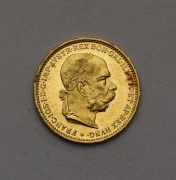 Dvacetikoruna Františka Josefa 1896 bz - Nádherná!