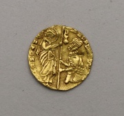 Zlaté Zecchino - Chios - Křižáci (1342-1354) - Vzácný!