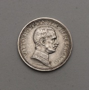 Stříbrné 2 Lire 1915 - Vittorio Emanuele - Itálie