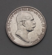 5 Corona Františka Josefa I. 1909 bz - Marschall