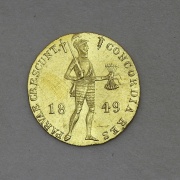 Dukát 1849 Willem III. Holandsko