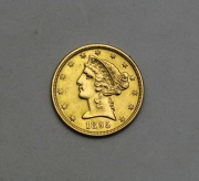 5 Dollar 1895 P - Coronet Head