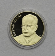 Zlatá Medaile Prezidenti ČR a ČSR - Gustav Husák - PROOF!
