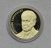 Zlatá Medaile Prezidenti ČR a ČSR - Ant. Zápotocký - PROOF!