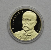 Zlatá Medaile Prezidenti ČR a ČSR - T.G. Masaryk - PROOF!
