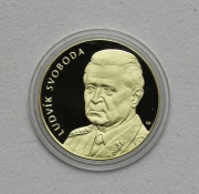 Zlatá Medaile Prezidenti ČR a ČSR - Ludvík Svoboda - PROOF!