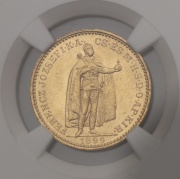Desetikoruna Františka Josefa 1904 KB