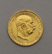 Dvacetikoruna Františka Josefa 1910 bz - Schwarz!