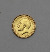 Zlatý 1/2 Sovereign / Libra 1925 SA - Jiří V.
