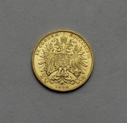 Dvacetikoruna Františka Josefa 1898 bz