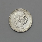 5 Corona Fratiška Josefa I. 1900 bz - Povedená!