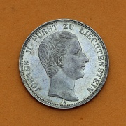 Spolkový Tolar 1862 A - Johann II. - RR! - Super Stav!