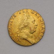 Zlatá Guinea 1787 - Jiří III. - Vzácná!