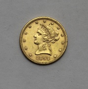 Zlatý 10 Dollar 1894 - Coronet Head