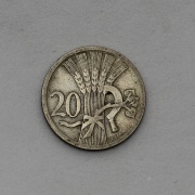 20 Haléř 1925 Československo - Velmi Vzácný!