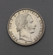 Stříbrný 1/4 Zlatník 1859 B