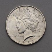 Stříbrný Peace Dollar 1922 P