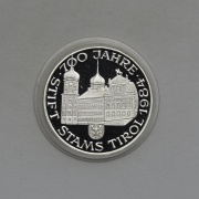 Stříbrný 500 Schilling 1984 - Klášter Stams - PROOF!