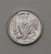 1 Koruna ČSR 1953 - Top Stav!