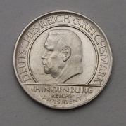 Stříbrná 3 Marka 1929 J - Přísaha