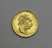 Zlatý 8 Gulden / Osmizlatník 1889 bz - Super stav!