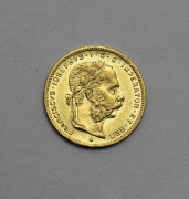 Zlatý 8 Gulden / Osmizlatník 1887 bz - Super stav!