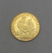 10 Frank 1900 A - Kohout - Francie!
