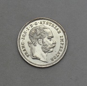 10 Krejcar Františka Josefa 1872 bz - Chyboražba - Super!