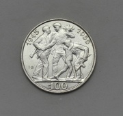 100 Kčs 1955 - Desáte Výročí Osvobození ČSR - Varianta!