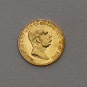 Zlatá Desetikoruna Františka Josefa 1908 bz - Jubilejní - Top Stav!