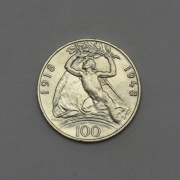100 Kčs 1948 - Výročí Republiky