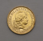 Zlaté 5 Pesos 1888 - Argentina