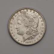 Stříbrný Morgan Dollar 1883 O - USA - Super!